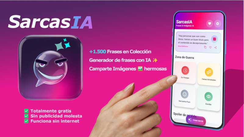 SarcasIA App